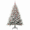 Árbol de Navidad artificial preiluminado con juego de bolas 3