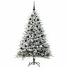 Árbol de Navidad artificial preiluminado con juego de bolas 4