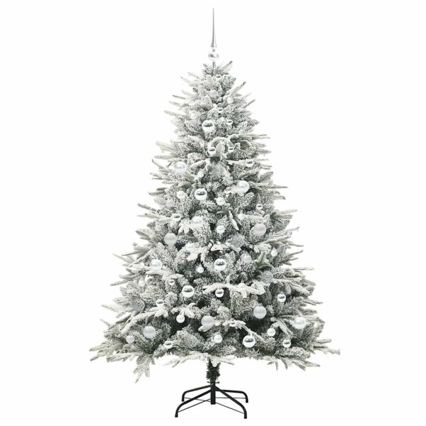 Árbol de Navidad artificial preiluminado con juego de bolas M 4