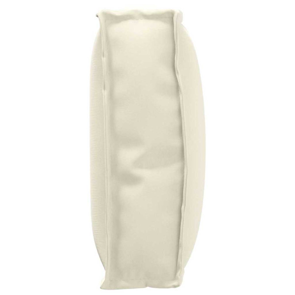 Cojín de palé para respaldo Crema 60 x 40 x 12 cm Tela Oxford M 5