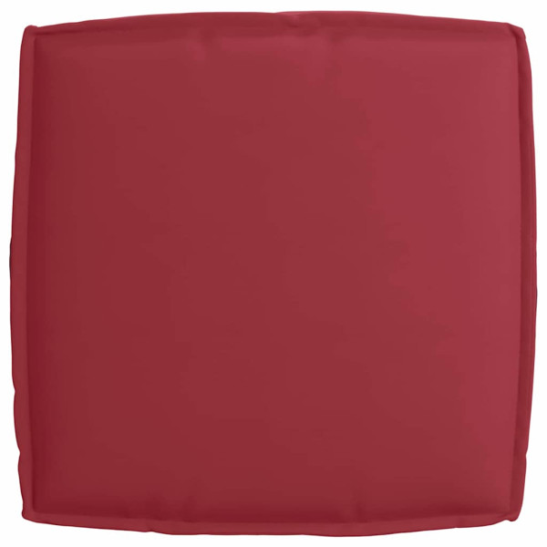 Cojín de palé para asiento Rojo vino 60 x 60 x 12 cm M 5
