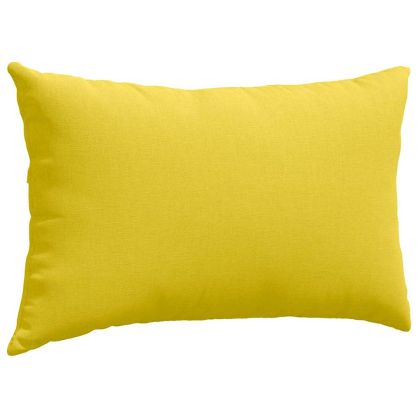 Cojines de sofá 2 pcs Amarillo Claro 50 x 30 cm tela M 5