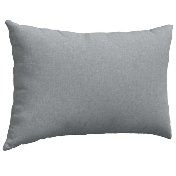 Cojines de sofá 2 pcs Gris Claro 60 x 40 cm tela M 5