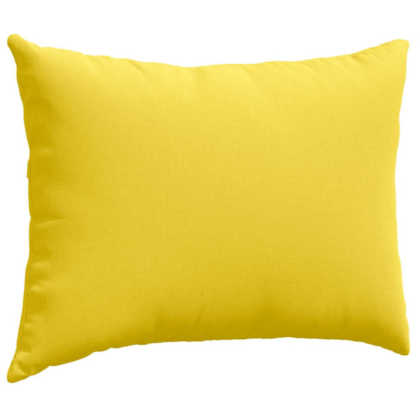 Cojines de sofá 2 pcs Amarillo Claro 70 x 50 cm tela M 5