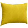 Cojines de sofá 2 pcs Amarillo 70 x 50 cm Tela de pana 5