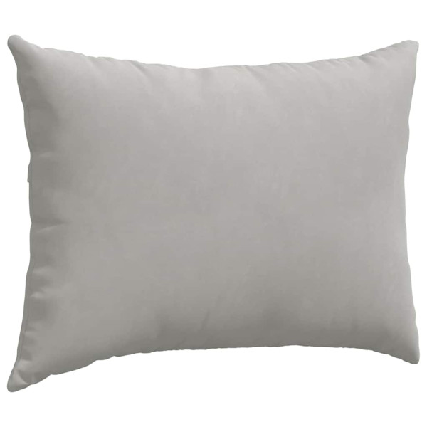 Cojines de sofá 2 pcs Gris Claro 70 x 50 cm tela M 5