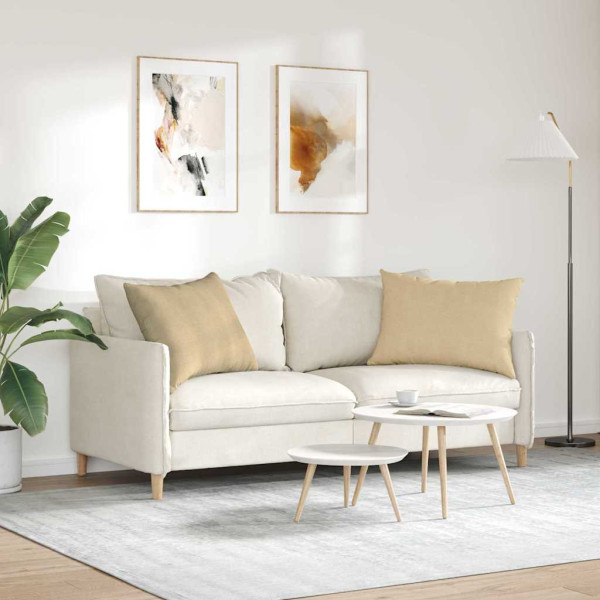 Cojines de sofá 2 pcs Verde grisáceo 70 x 50 cm Tela de pana M 4