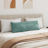 Cojines de sofá 2 pcs Verde Mar 120 x 40 cm Tela de pana 4