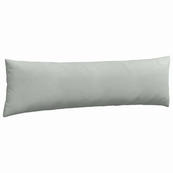 Cojines de sofá 2 pcs Gris Claro 145 x 40 cm Tela de pana M 5