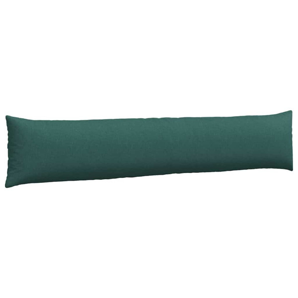 Cojines de sofá 2 pcs Verde oscuro 200 x 40 cm tela M 5