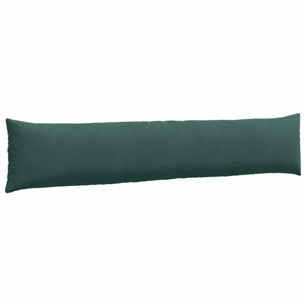 Cojines de sofá 2 pcs Verde oscuro 200 x 40 cm Tela de pana M 5