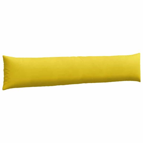 Cojines de sofá 2 pcs Amarillo 200 x 40 cm Tela de pana M 5