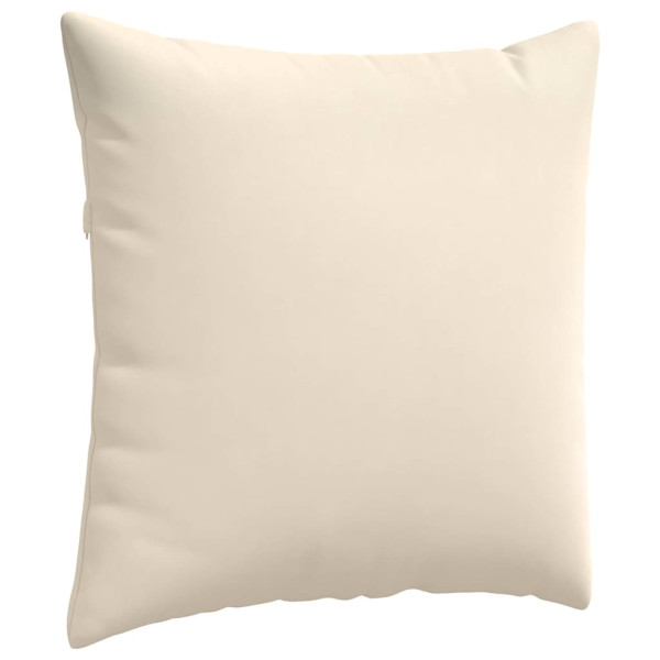 Cojines de sofá 2 pcs Beige 80 x 80 cm tela M 5