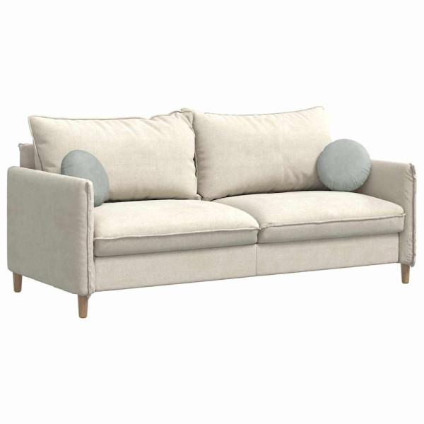 Cojines para asiento 2 pcs Gris Claro Ø 40 x 13 cm Terciopelo M 3