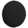 Cojines para asiento 2 pcs Negro Ø 40 x 13 cm Terciopelo 5