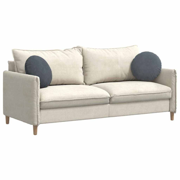 Cojines para asiento 2 pcs Gris oscuro Ø 40 x 13 cm Terciopelo M 3