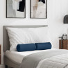 Cojines Bolster 2 pcs Azul Ø 15 x 40 cm tela 1
