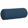 Cojines Bolster 2 pcs Azul Ø 15 x 40 cm tela 5