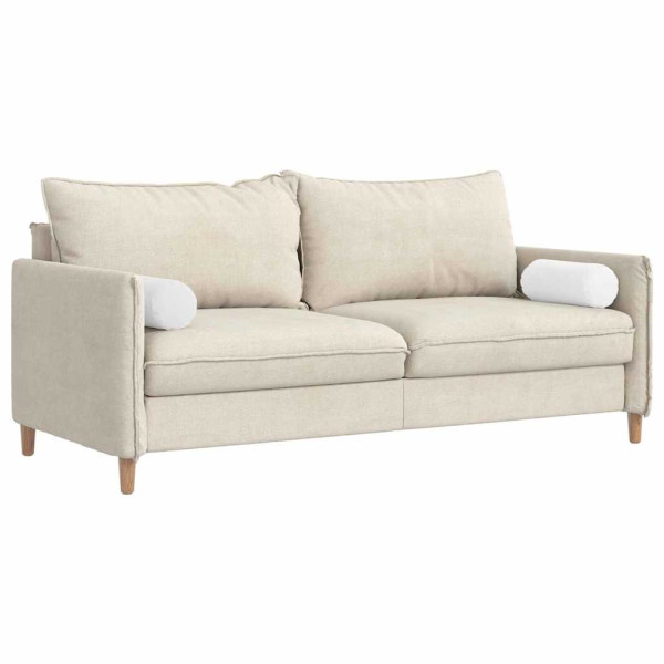 Cojines Bolster 2 pcs Ø 15 x 40 cm tela M 3