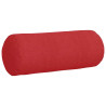 Cojines Bolster 2 pcs Rojo Ø 15 x 40 cm tela 5