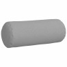 Cojines Bolster 2 pcs Gris Nube Ø 15 x 40 cm tela 5
