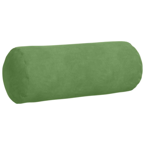Cojines Bolster 2 pcs Verde claro Ø 15 x 40 cm Tela de pana M 5