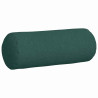 Cojines Bolster 2 pcs Verde oscuro Ø 25 x 70 cm tela 5