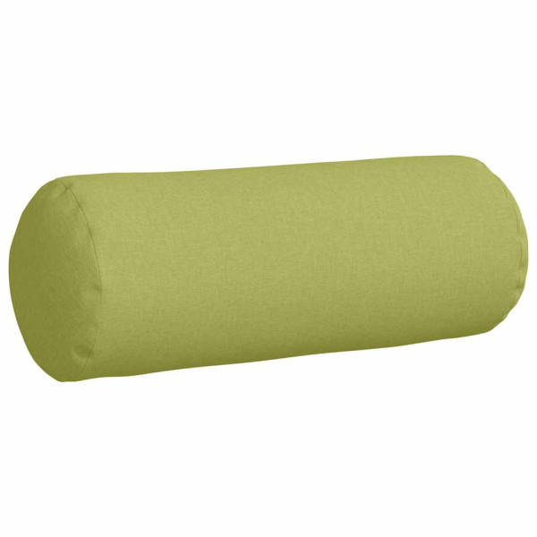 Cojines Bolster 2 pcs Verde claro Ø 25 x 70 cm tela M 5