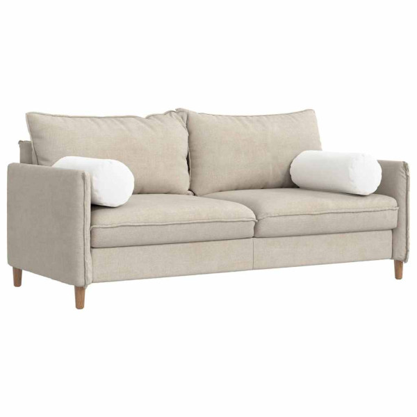 Cojines Bolster 2 pcs Ø 25 x 70 cm tela M 3