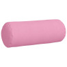 Cojines Bolster 2 pcs Rosa Ø 25 x 70 cm tela 5