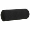 Cojines Bolster 2 pcs Negro Ø 25 x 70 cm Tela de pana 5