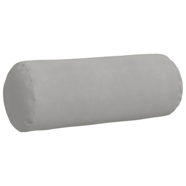 Cojines Bolster 2 pcs Gris Claro Ø 25 x 70 cm M 4
