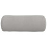 Cojines Bolster 2 pcs Gris Claro Ø 25 x 70 cm 5