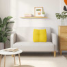 Cojín de Espalda Amarillo Claro 45 x 24 x 50 cm tela 4