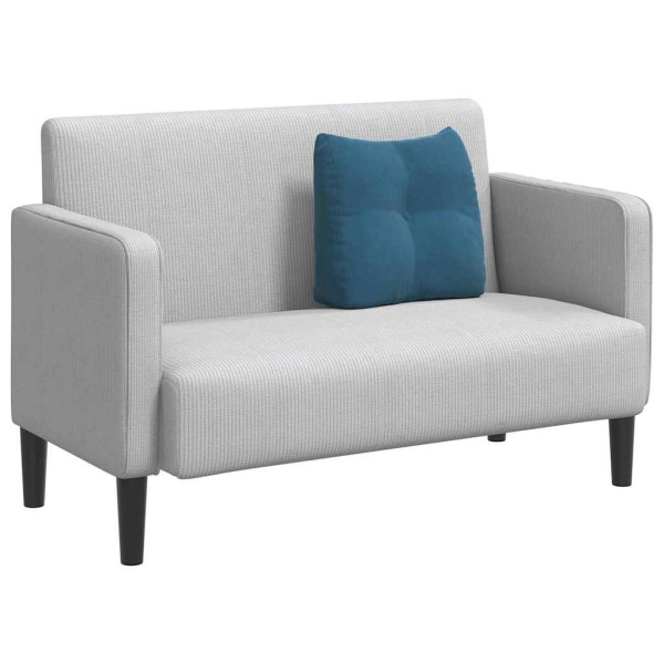 Cojín de Espalda Azul 45 x 24 x 50 cm Terciopelo M 3