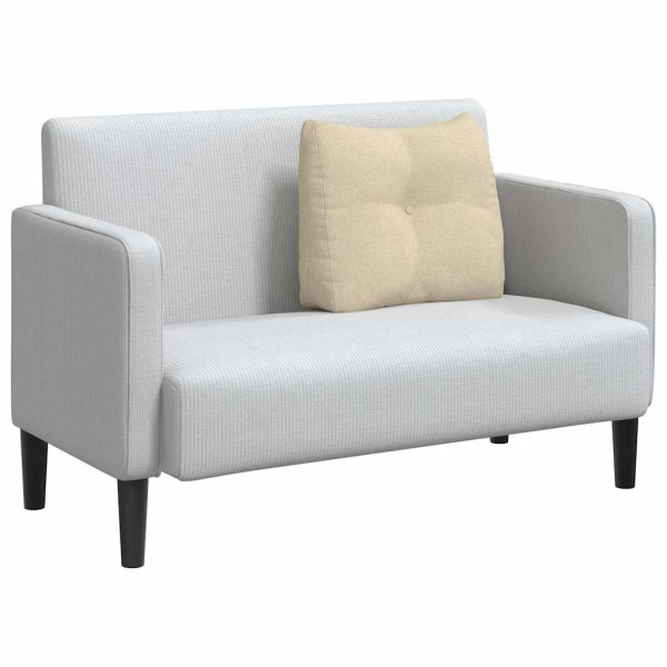 Cojín de Espalda Crema 60 x 24 x 50 cm tela M 3