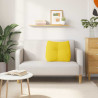 Cojín de Espalda Amarillo Claro 60 x 24 x 50 cm tela 4