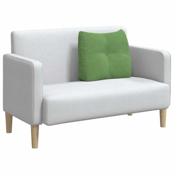 Cojín de Espalda Verde claro 60 x 24 x 50 cm Terciopelo M 3