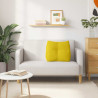 Cojín de Espalda Amarillo 60 x 24 x 50 cm Terciopelo 4