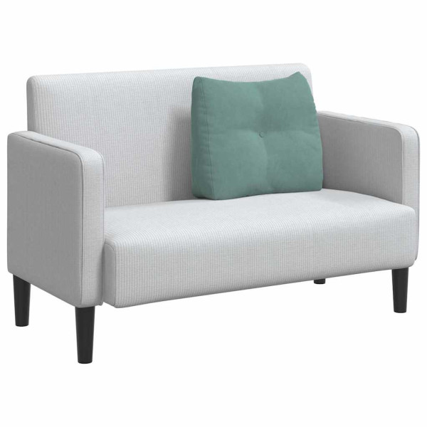 Cojín de Espalda Verde Mar 60 x 24 x 50 cm Terciopelo M 3