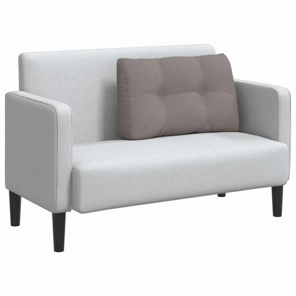 Cojín de Espalda Taupé 80 x 24 x 50 cm tela M 3