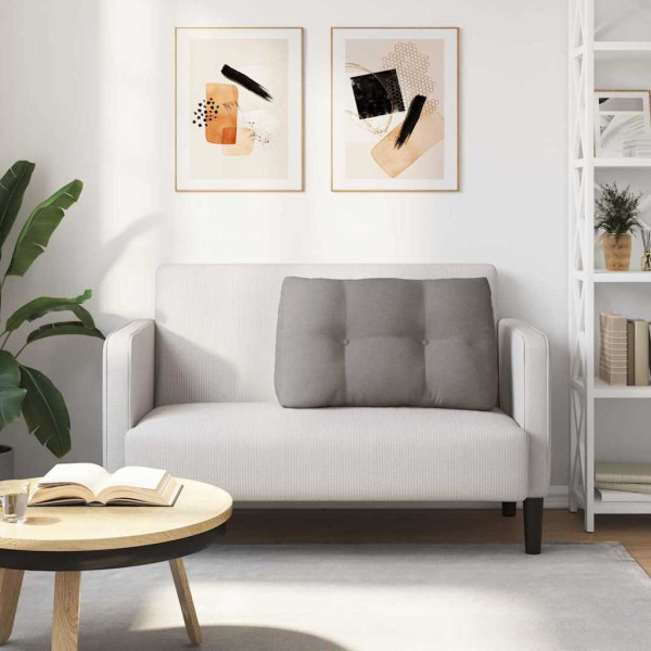 Cojín de Espalda Taupé 80 x 24 x 50 cm tela M 4