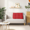 Cojín de Espalda Rojo 80 x 24 x 50 cm tela 4