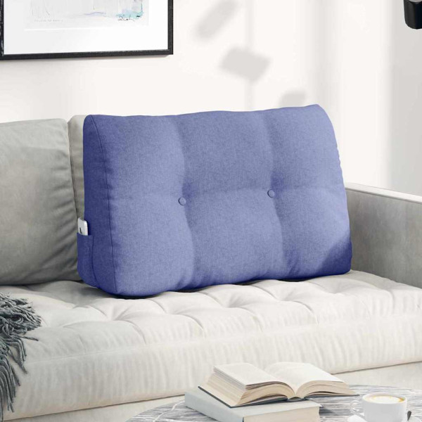 Cojín de Espalda Azul jeans 80 x 24 x 50 cm tela D