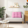 Cojín de Espalda Rosa 80 x 24 x 50 cm tela 4