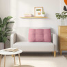 Cojín de Espalda Rosa 80 x 24 x 50 cm Terciopelo 4