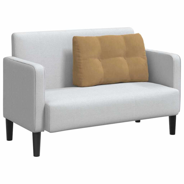 Cojín de Espalda Marrón 80 x 24 x 50 cm Terciopelo M 3