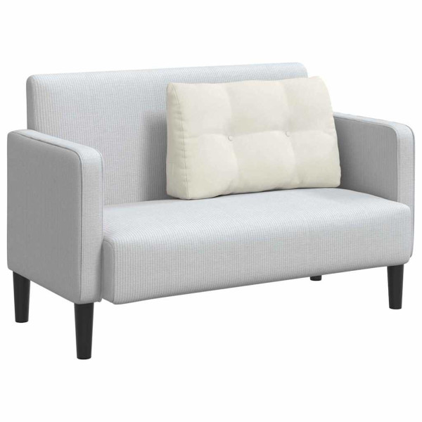 Cojín de Espalda Crema 80 x 24 x 50 cm Terciopelo M 3