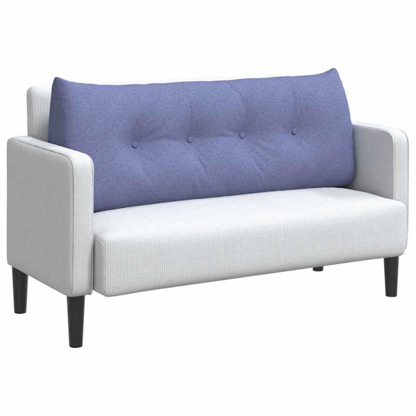 Cojín de Espalda Azul jeans 120 x 24 x 50 cm tela M 3