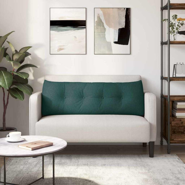 Cojín de Espalda Verde oscuro 140 x 24 x 50 cm tela M 4